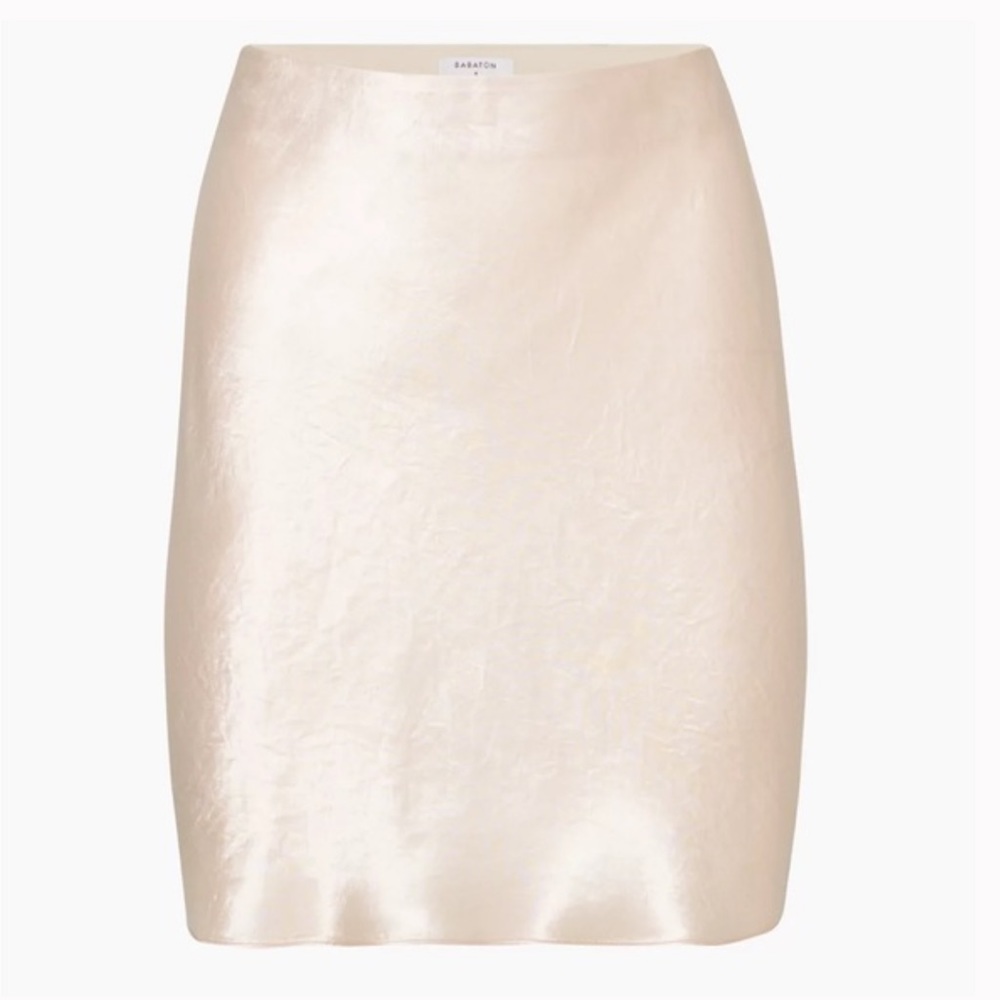Aritzia (Babaton) Slip Mini Skirt